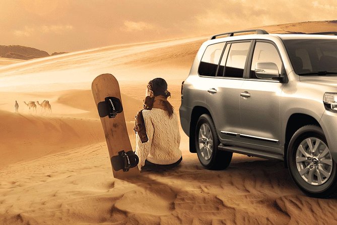 Camel Trekking and Morning Safari with Sand Boarding - What the $50 price really covers