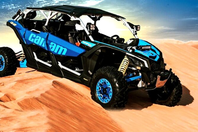 CAN-AM Buggy 04 Seater with Camel Riding and Sand Skiing - Camel riding adds a slower desert moment