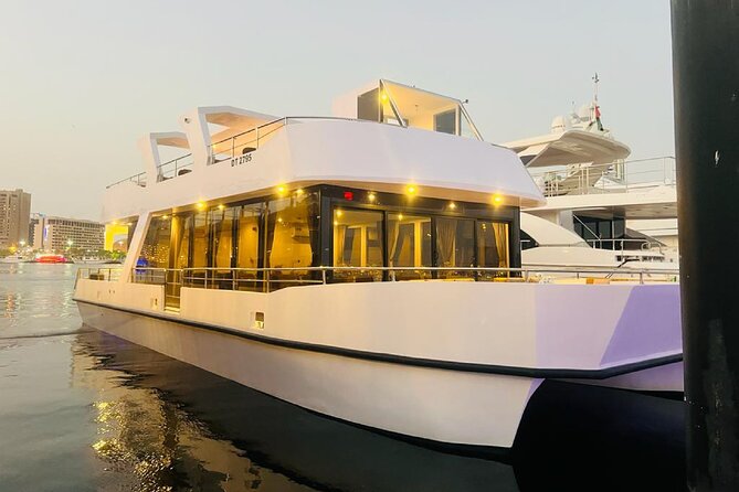 Catamaran Cruise with Dinner at Al Jaddaf Waterfront Dubai - Key points to know before booking