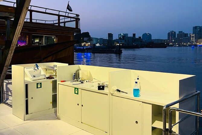 Catamaran Cruise with Dinner at Al Jaddaf Waterfront Dubai - Boarding behind D1 Tower No. 3