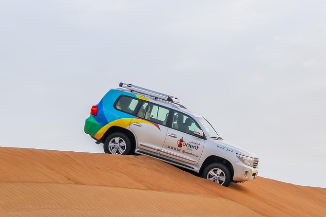 Classic Dubai Desert Safari with BBQ Dinner and Camp activities - Lahbab and the 20-minute dune ride