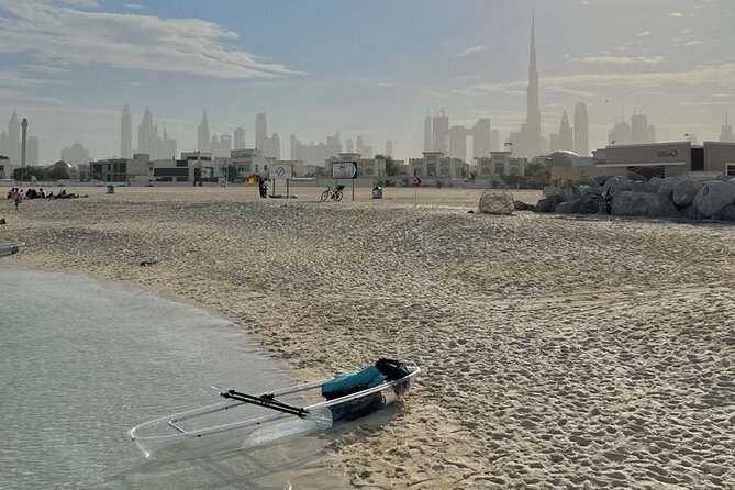Clear Kayaking Adventures! - Paddling along the Dubai coast