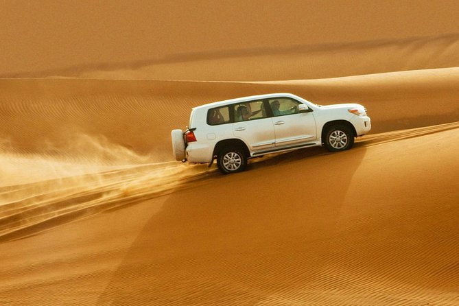 Combo Dubai City Tour and 4X4 Desert Safari with Dinner - Jumeirah Mosque and Burj Al Arab photo stops