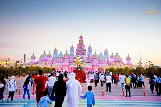 Combo: Dubai Frame & Global Village Tickets Only - Food from around the world