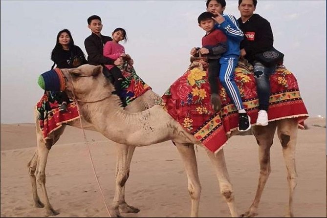 Combo: Morning Dubai City Tour And Evening Premium Desert Safari with Dinner - Camel riding and sand boarding