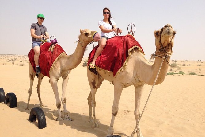 Combo Tour - Dubai Desert Safari and Dhow Cruise Dinner - Sunset, photos, and optional desert activities