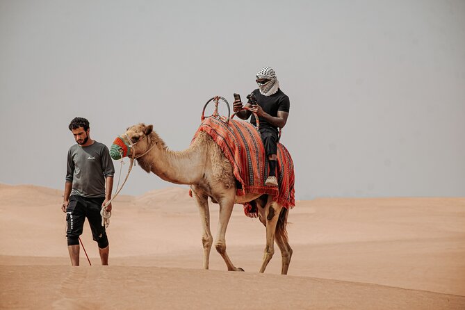 Combo Tour: Grand Mosque Visit & Dubai Desert Safari Experience - Transport, timing, and the long-day factor