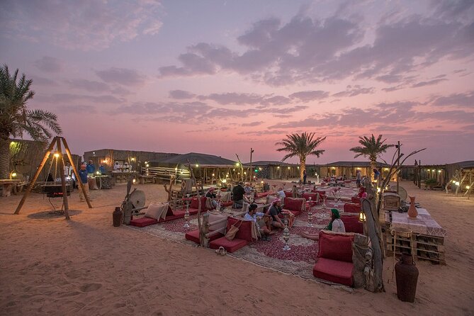 Deluxe Dubai Desert Safari with BBQ Dinner - Thirty Minutes of Dune Bashing