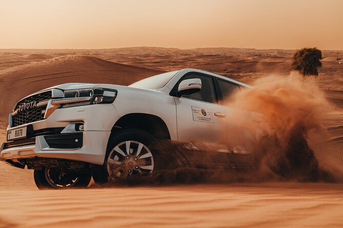 Deluxe Sunset Desert Safari: SandSurfing, Camel Ride & BBQ dinner - The five details that shape the evening