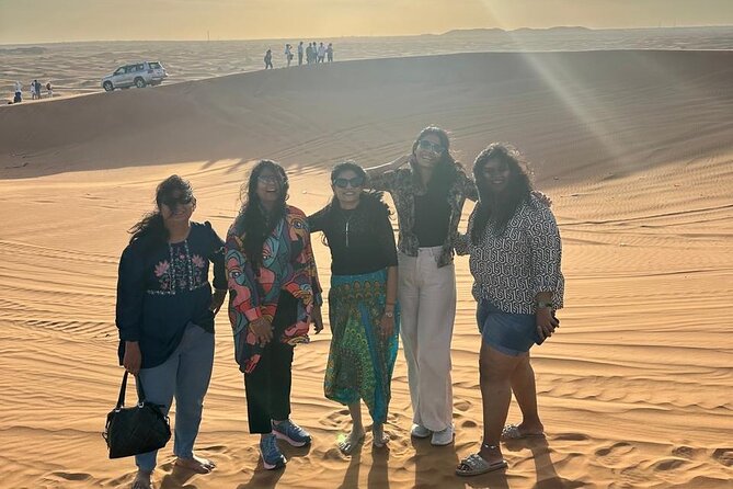 Desert Adventure Safari - Sandboarding, camel riding, and slower desert moments