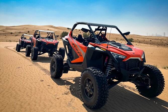 Desert Buggy Tours in Dubai - Getting suited up before the ride