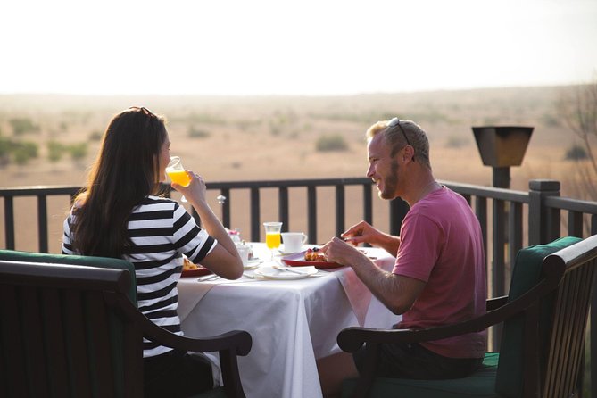 Desert Conservation Wildlife Drive & Breakfast at Al Maha Resort - Breakfast at Al Maha after the safari
