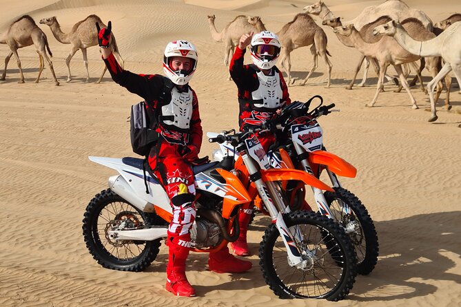 Desert Motorbike Tour in Dubai - The motorbikes and equipment