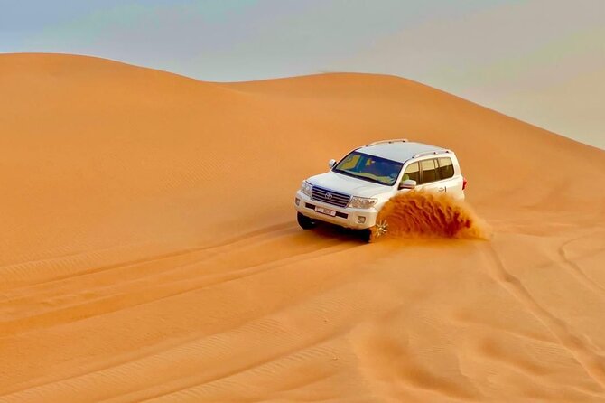 Desert safari adventure with BBQ dinner - Fifteen minutes of dune bashing