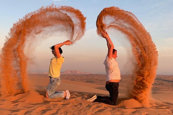 Desert Safari and Sandboarding with Dinner in Dubai - International BBQ buffet with vegetarian choices