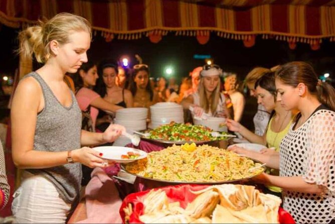 Desert Safari BBQ dinner, Camel ride & sandboarding from Dubai - Reaching the Lahbab dunes at 2:30 pm