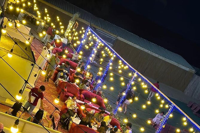 Desert Safari BBQ Dinner, Live Shows, ATV Bikes, Sandboarding - Sandboarding is simple, fun, and short
