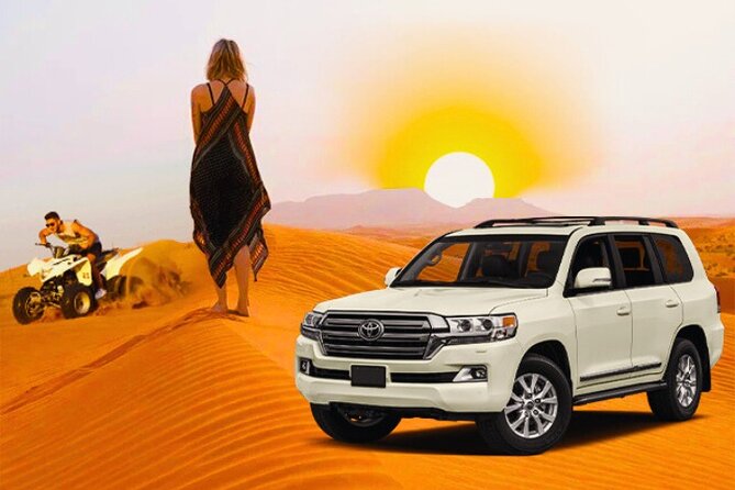 Desert Safari Dubai 30 Mins Quad Bike, Sand Board, Camel Ride BBQ - Key points before you book