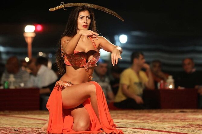Desert Safari Dubai BBQ Dinner & Live Shows - Sandboarding and the big-dune photo stop