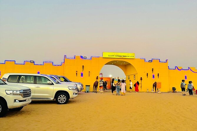 Desert Safari Dubai Experience with Dinner - A short camel ride and henna