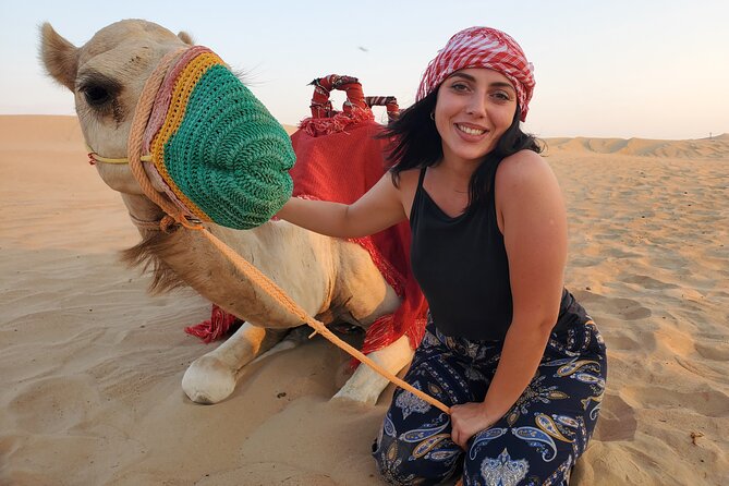 Desert Safari Dubai (VIP Package ) - Sandboarding gives you a second kind of thrill