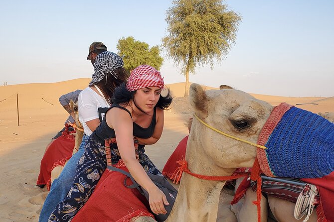 Desert Safari Dubai (VIP Package ) - The camel ride is brief but traditional
