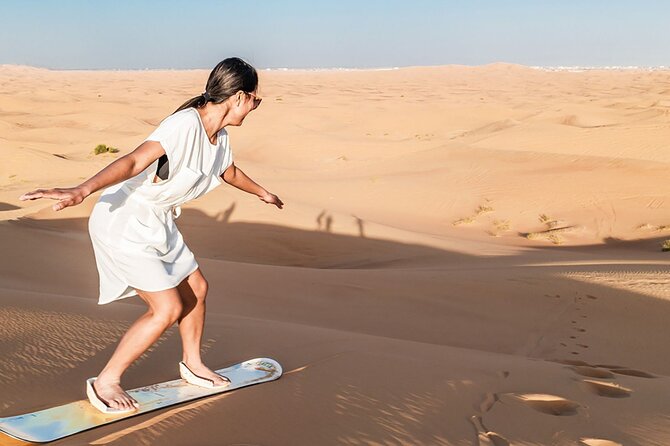 Desert Safari Dubai with BBQ Buffet Dinner - Camel riding and Arabic photo moments