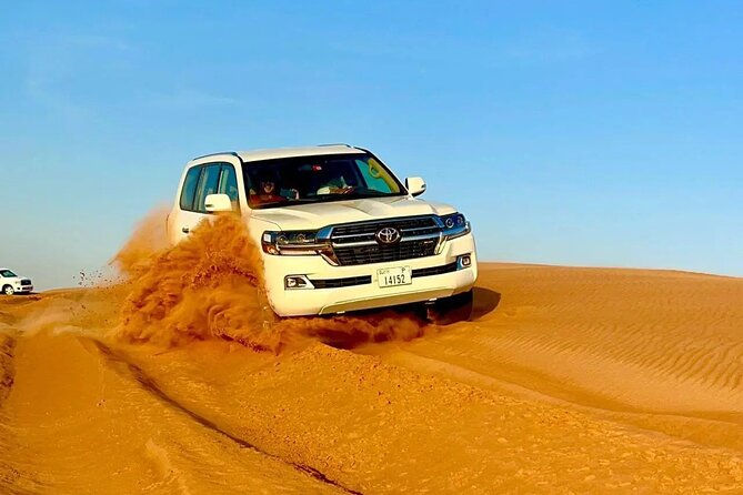 Desert Safari Dubai with BBQ Dinner & Camel Ride - Leaving Dubai by 4x4
