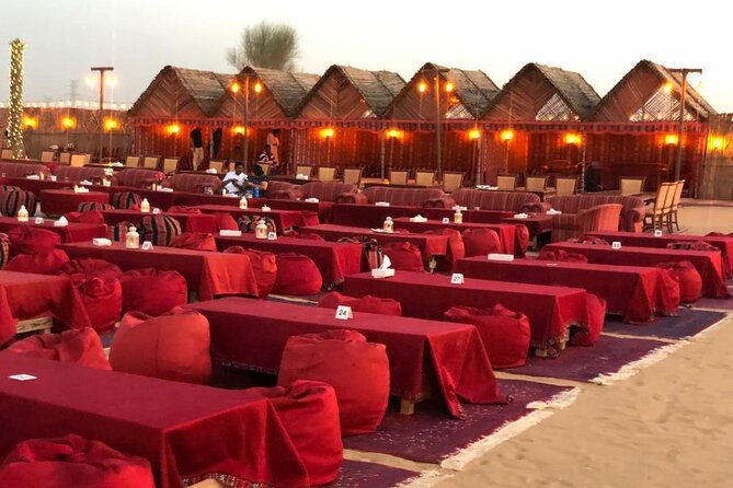 Desert Safari Dubai with BBQ Dinner & Camel Ride - Arabic welcome and the Bedouin-style camp