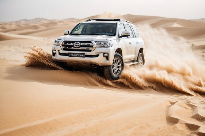 Desert Safari Dubai with BBQ Dinner, Sand Boarding & Camel Ride - Key details before you book