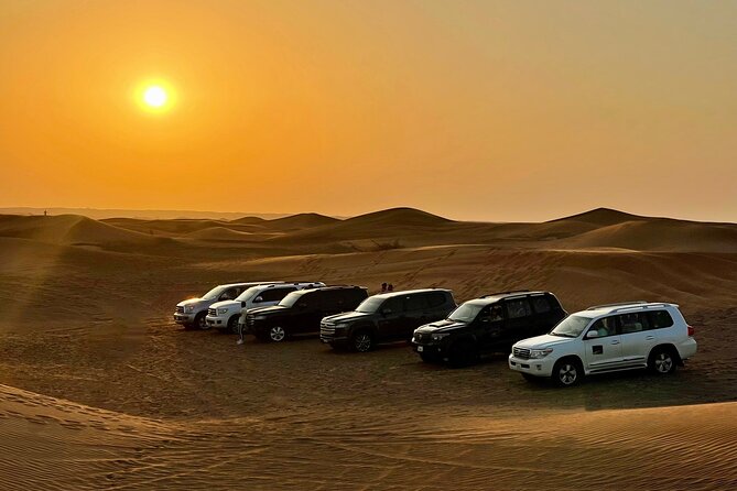 Desert Safari Dubai with BBQ - dinner, Sandboarding - Hotel pickup keeps the afternoon simple