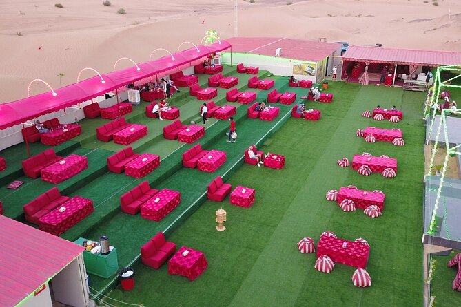 Desert Safari Dubai with Buffet Dinner - A short camel ride, not a camel trek