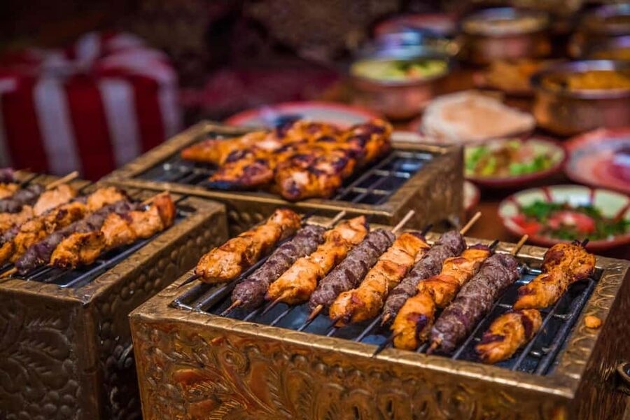 Desert Safari Dubai with Camel Ride, Sandboarding & Dinner - A short camel ride with a traditional feel