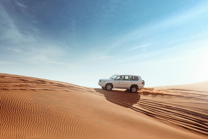 Desert Safari Dubai with Dune Bashing, Sandboarding, Camel Ride, 5 Shows, Dinner - Four live shows, or five?