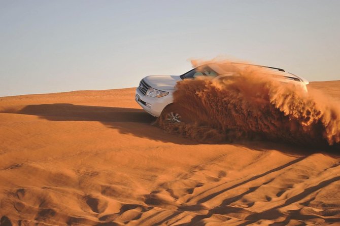 Desert Safari Experience 4×4 Pick and Drop from Abu Dhabi - Dune bashing across Abu Dhabi’s sand