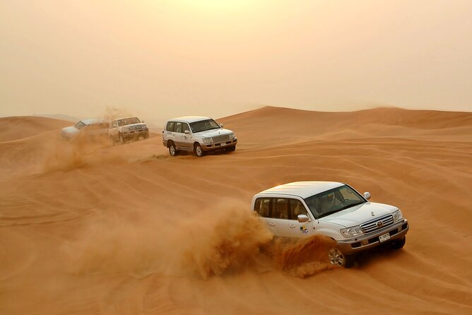Desert Safari Experience with Dune Bashing and Dinner in Dubai - What the dune-bashing drive is really like