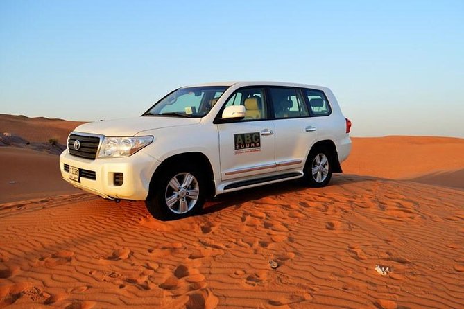 Desert Safari in a 4 x 4 with Sand Ski and Camel Ride from Dubai - Morning pickup and the ride into the dunes