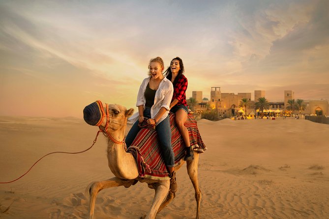 Desert Safari: Luxury Fortress Dinner, Camel Ride & Dune Bashing - Entering Al Sahra Desert Fortress