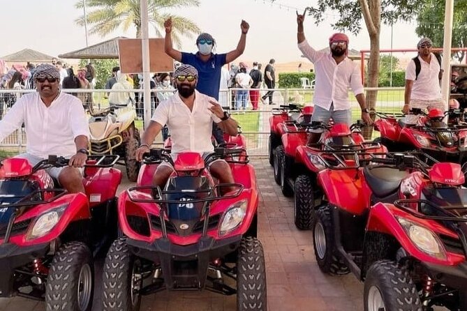 Desert Safari, Quad Biking, Sand Surfing and BBQ Dinner In Dubai - BBQ buffet and evening entertainment