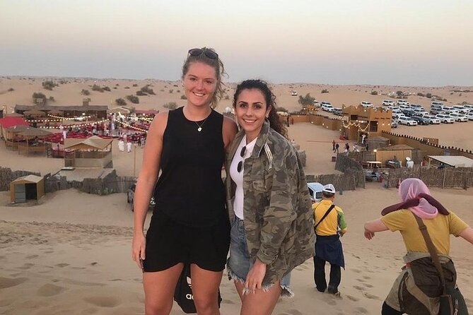 Desert Safari Tour, 6 Hour Fun, Family & Friends, Camel Ride & Dinner Included - Dinner arrives with shows, sweets, and fruit