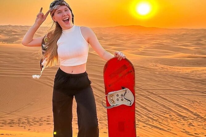 Desert Safari with 30 Minutes Dune Buggy on High Red Dunes in Dubai - Pickup in a luxury 4x4