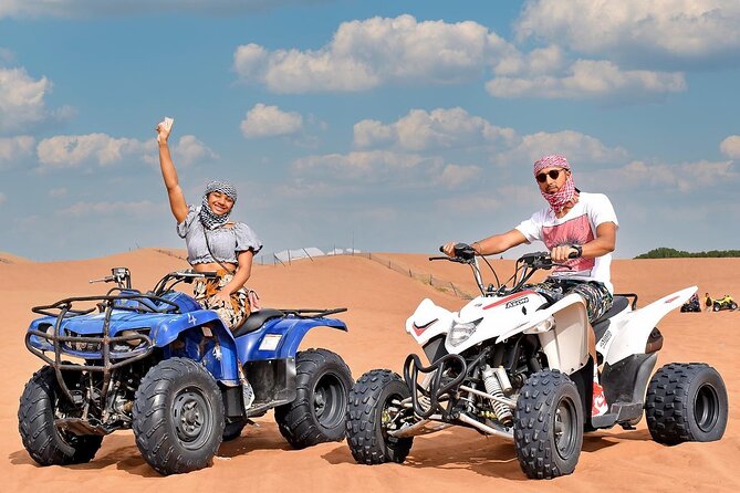 Desert Safari with 30 Minutes Quad Biking on High Red Dunes (Complete Package) - Is $108.85 Good Value?