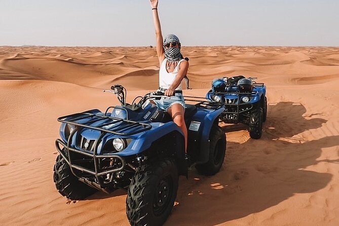 Desert Safari with 30 Minutes Quad Biking on High Red Dunes (Complete Package) - Thirty Minutes on a Quad Bike