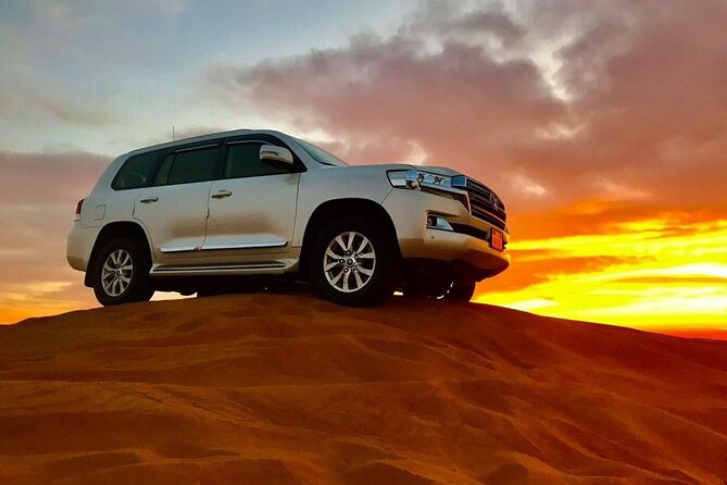 Desert Safari with BBQ Dinner, Camel Ride, Sand Board & Live Show - Key points to know before booking