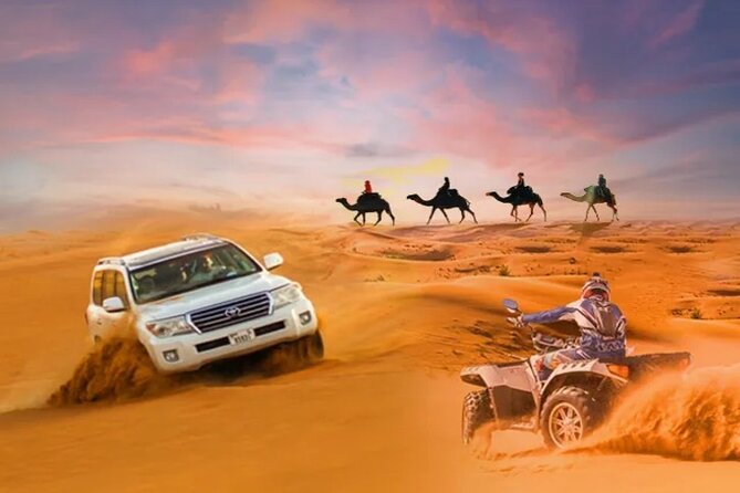 Desert Safari with Camel Riding and BBQ Dinner - Key points to know before booking