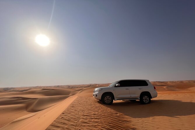 Desert Safari with Dune Bashing and Camel Ride plus Sand Boarding - What dune bashing feels like in practice