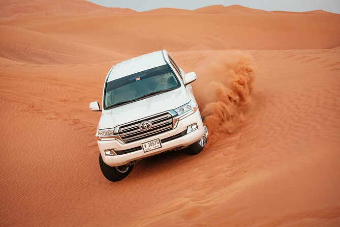 Desert Safari with Dune bashing BBQ Dinner and More Activities - Pickup From Dubai and the 45-Minute Road Out