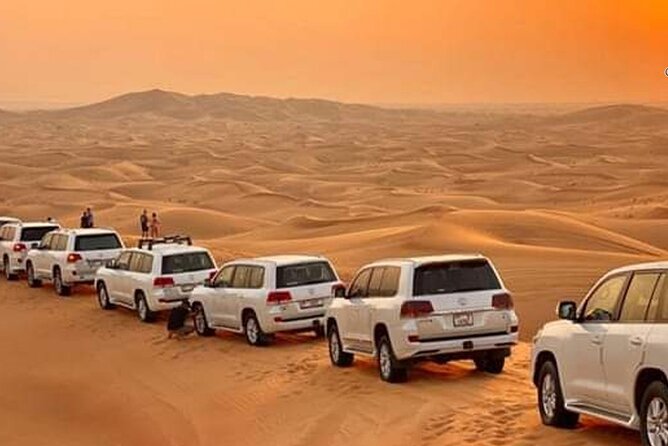 Desert Safari with Quad Bike Ride in Red Dunes - Al Aweer camp: dinner and four live shows