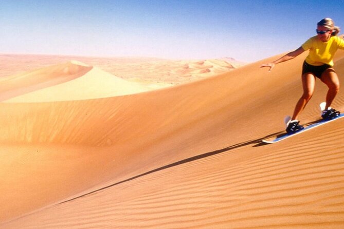 Desert Safari with Quad Bike Ride in Red Dunes - The 4x4 dune-bashing run and sunset photographs