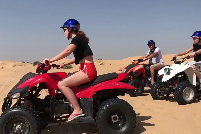 Desert Thrills: Evening Safari with Quad Bike & Camp Activities - What the group size and format mean